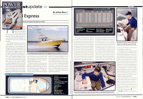 Power and MotorYacht Magazine - March 2007